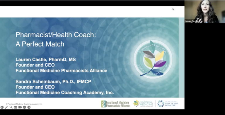 functional medicine health coaching pharmacist